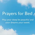 Prayers for Bed