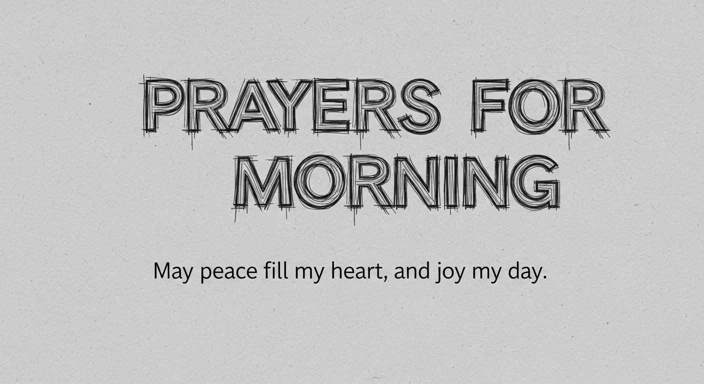 Prayers for Morning