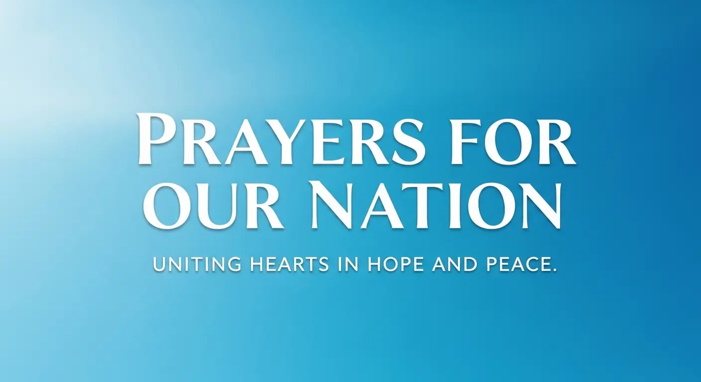 Prayers for Our Nation