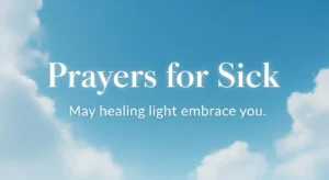 Prayers for Sick