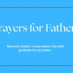 Prayers for Fathers
