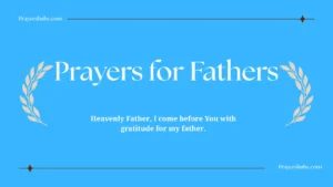 Prayers for Fathers