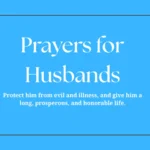 Prayers for Husbands
