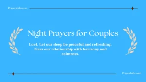 Night Prayers for Couples