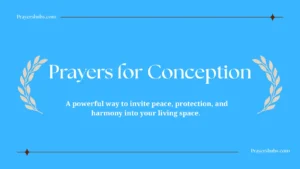 Prayers for Conception