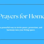 Prayers for Home