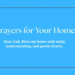 Prayers for Your Home
