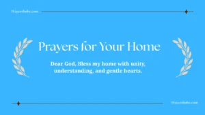 Prayers for Your Home